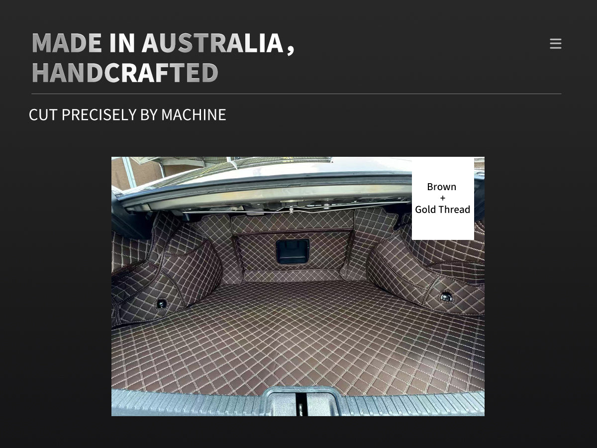 brown+gold thread cargo liner