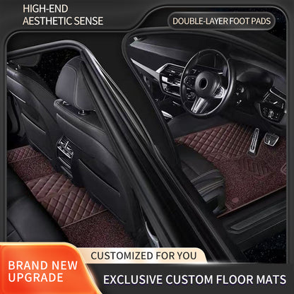 Handmade Custom Fit Heavy Duty Double Layers Floor Mats