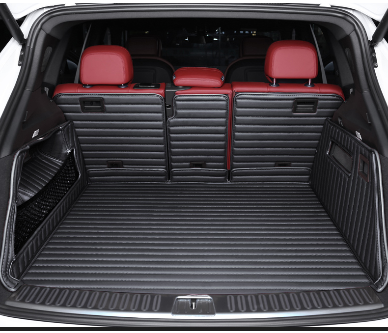 Handmade Custom Fit Nappa PU Leather 3D Boot Liner / Cargo Mats