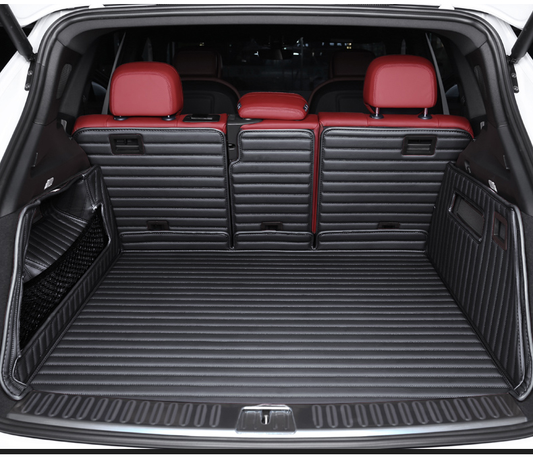 Handmade Custom Fit Nappa PU Leather 3D Boot Liner / Cargo Mats
