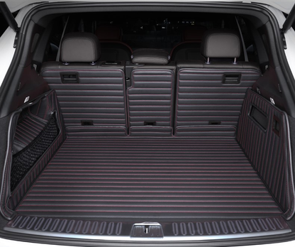 Handmade Custom Fit Nappa PU Leather 3D Boot Liner / Cargo Mats