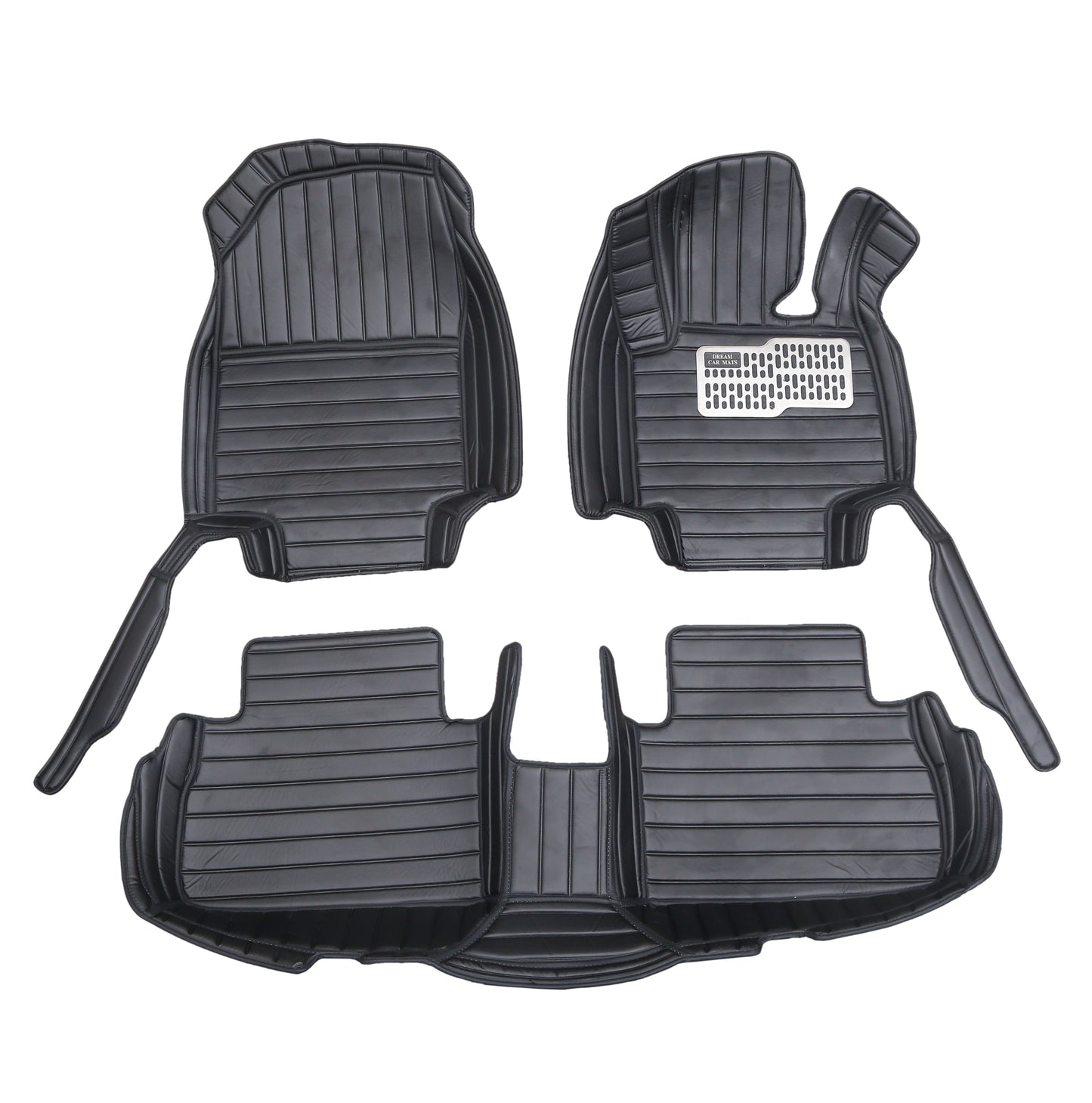 Handmade Custom Fit Nappa PU Leather 3D Floor Mats