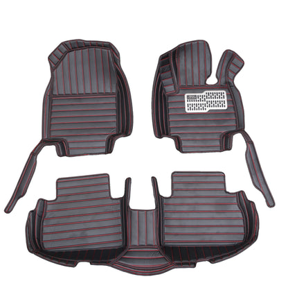 Handmade Custom Fit Nappa PU Leather 3D Floor Mats