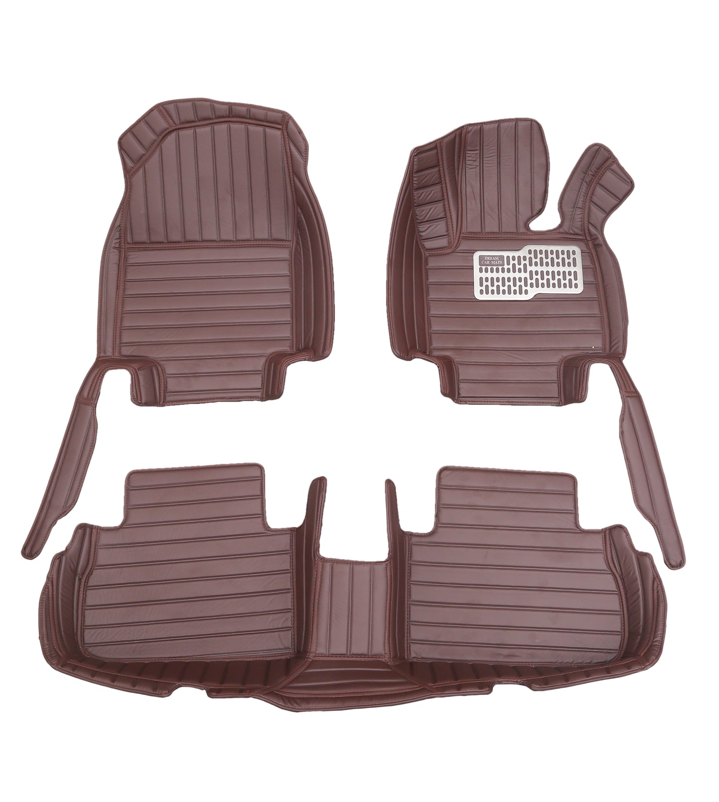 Handmade Custom Fit Nappa PU Leather 3D Floor Mats