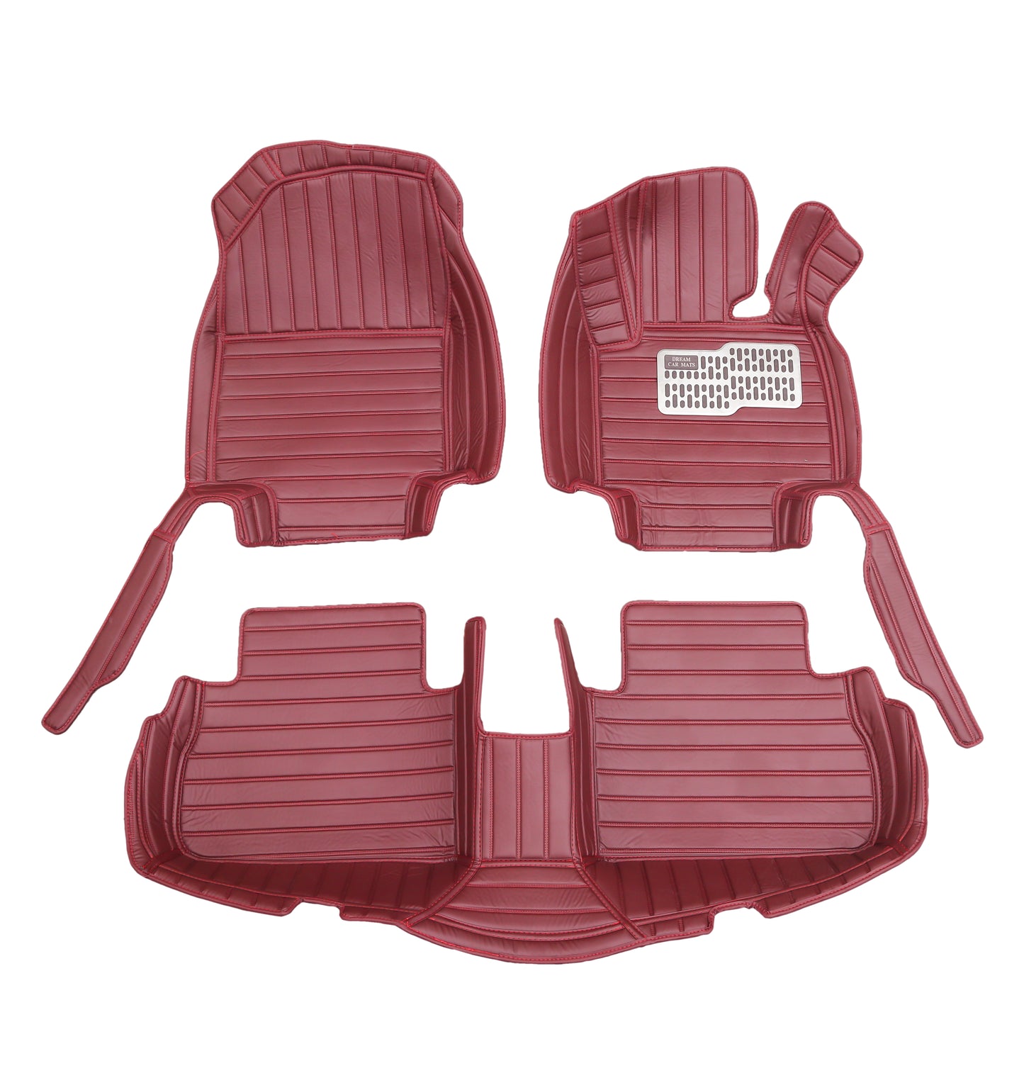 Handmade Custom Fit Nappa PU Leather 3D Floor Mats