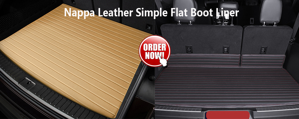 Handmade Custom Fit Nappa PU Leather Simple Flat Boot Liner