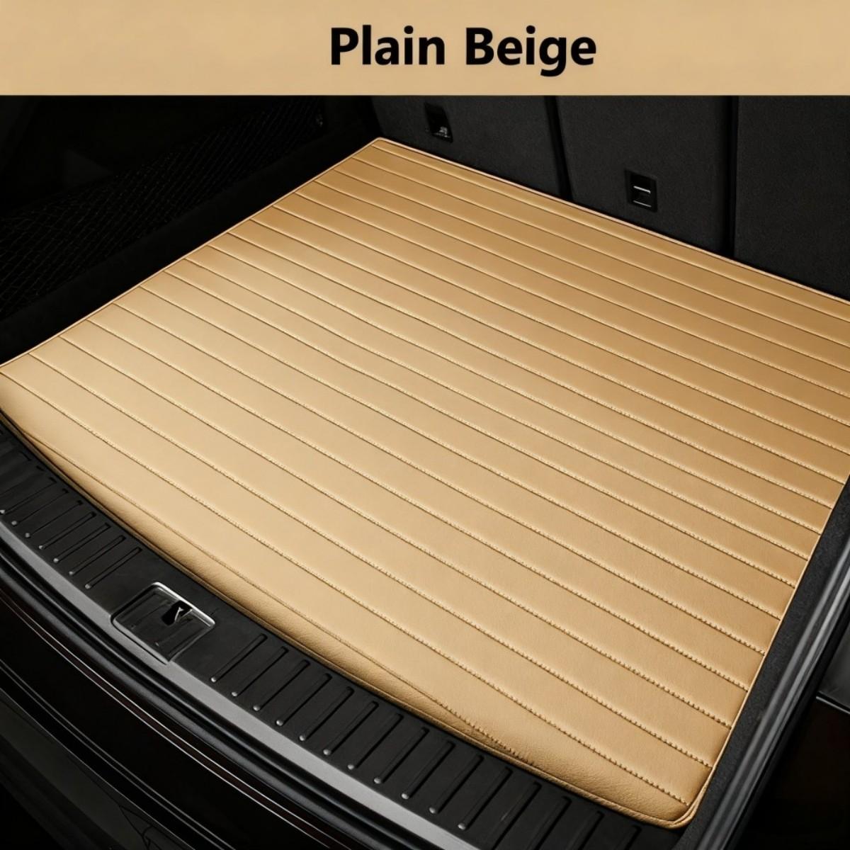 Handmade Custom Fit Nappa PU Leather Simple Flat Boot Liner