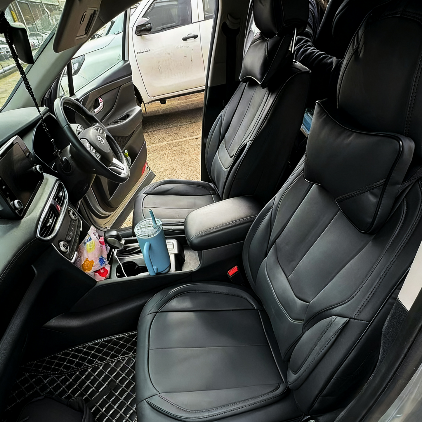 Premium Custom Fit PU LeatherCar Seat Cover for Replacement