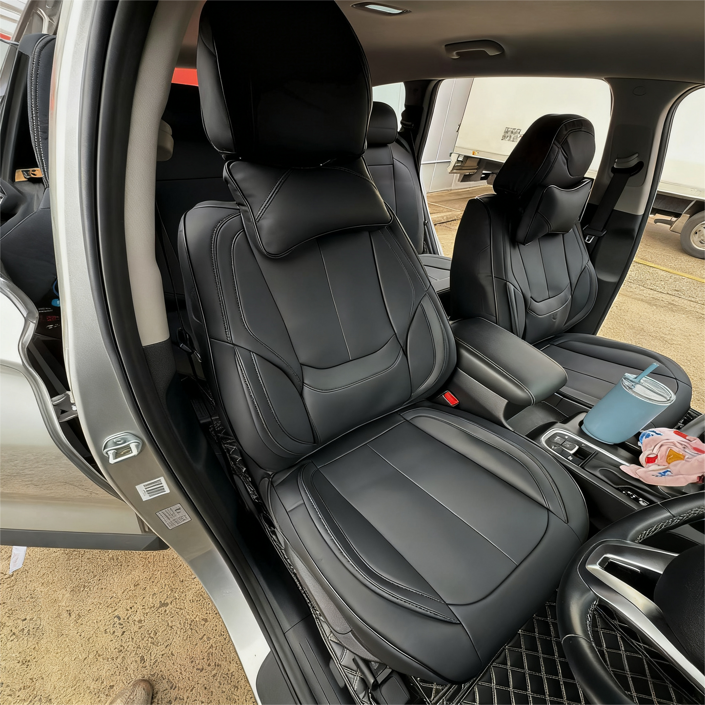 Premium Custom Fit PU LeatherCar Seat Cover for Replacement